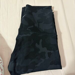 lululemon Wundertrain leggings in black camo